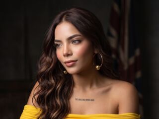 naughty cam girl fingering shaved pussy CatalinaWhatson